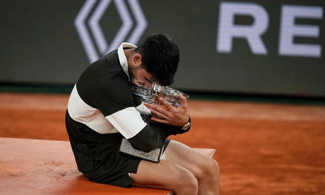 关于美网翻盘法网，阿尔卡拉斯刷新纪录的信息